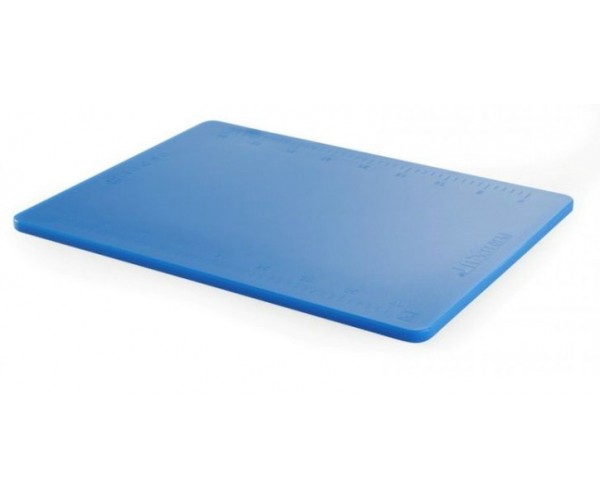 

Доска разделочная Hendi Perfect Cut 500x380x(H)12 мм - голубая