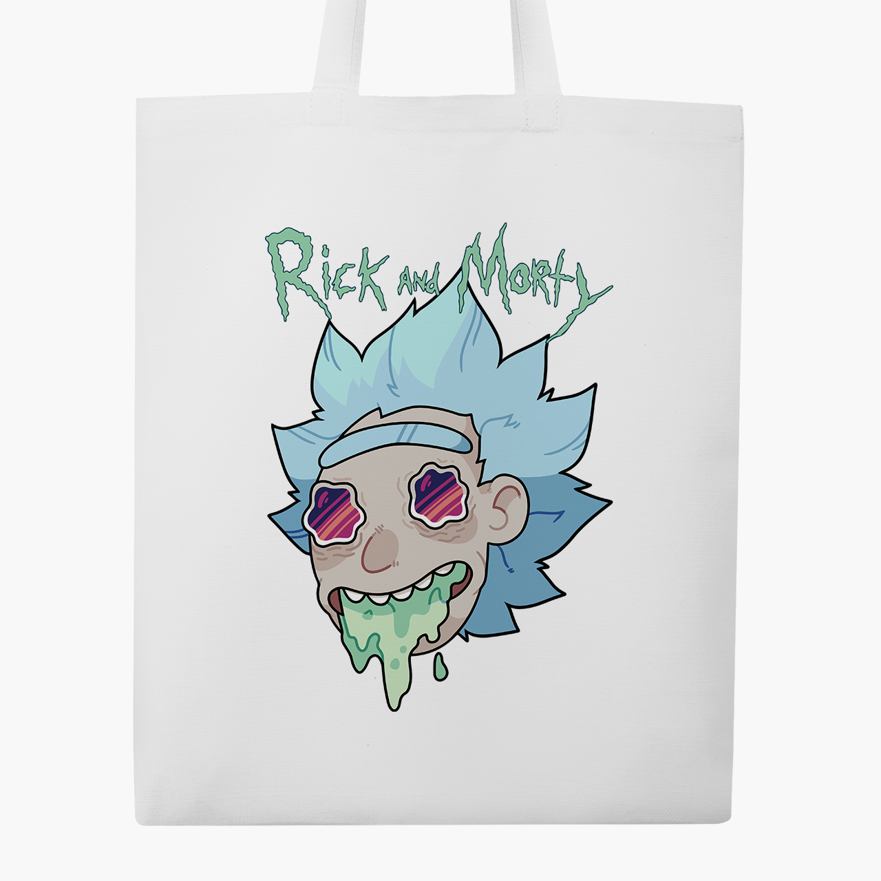 

Эко сумка шоппер Морти Смит Рик и Морти (Morty Smith Rick and Morty) (9227-2945) 41x35 см Белый