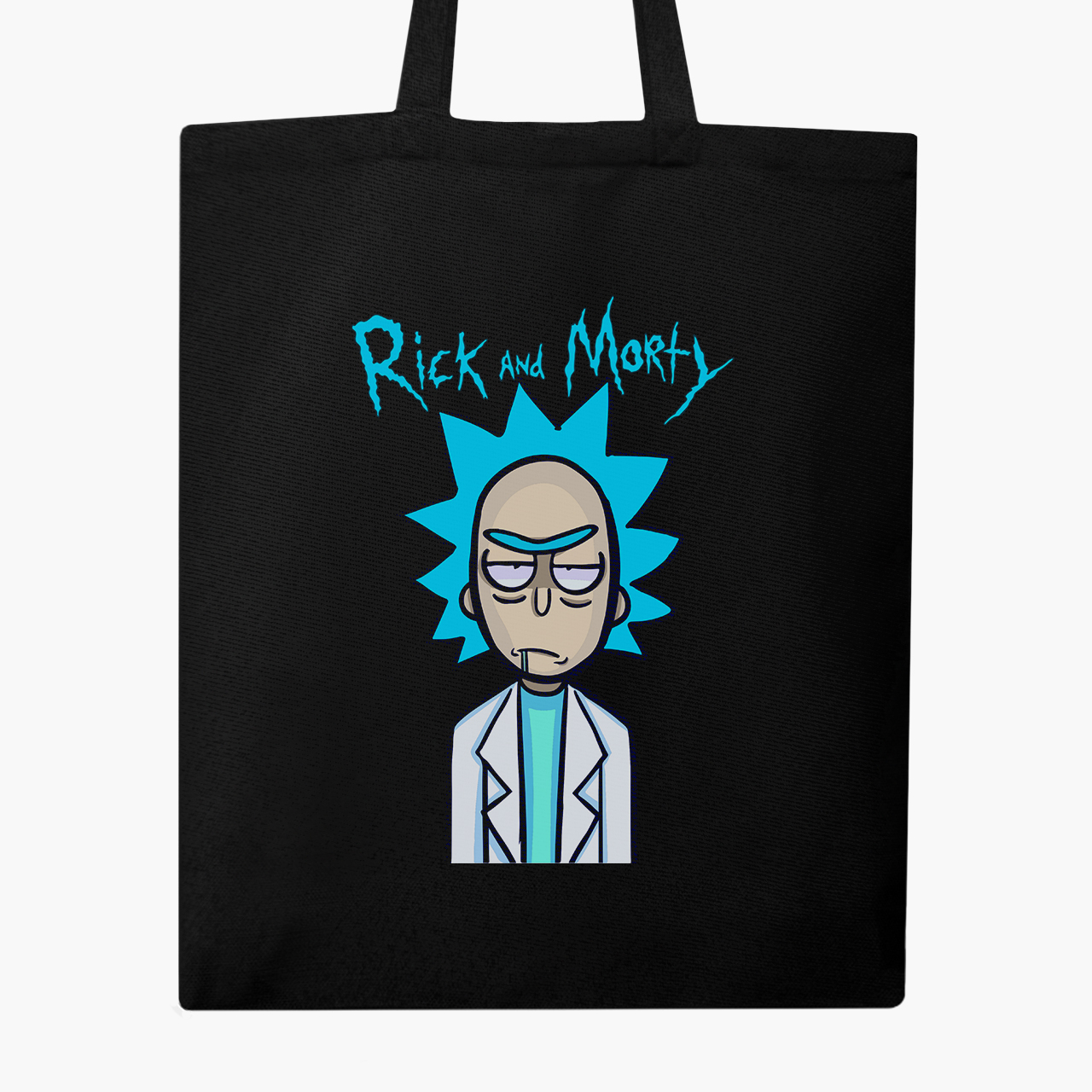

Эко сумка шоппер Рик Санчез и Морти Смит Рик и Морти (Rick and Morty) (9227-2938) 41x35 см Черный