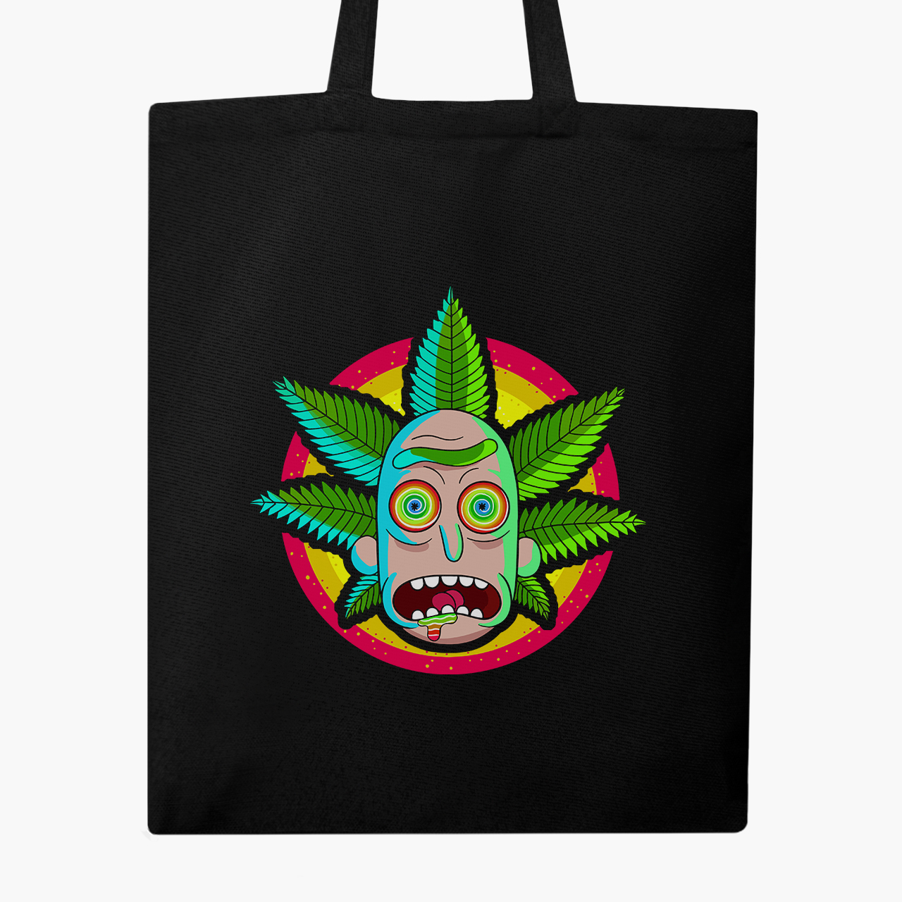 

Эко сумка шоппер Рик Санчез Рик и Морти (Rick Sanchez Rick and Morty) (9227-2933) 41x35 см Черный