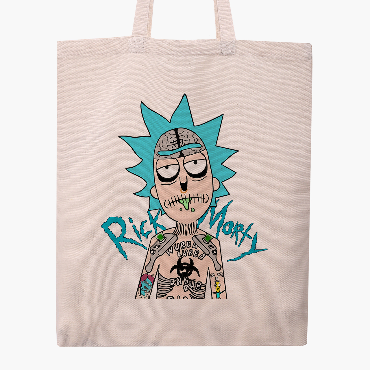 

Эко сумка шоппер Морти Смит Рик и Морти (Morty Smith Rick and Morty) (9227-2930) 41x35 см Бежевый