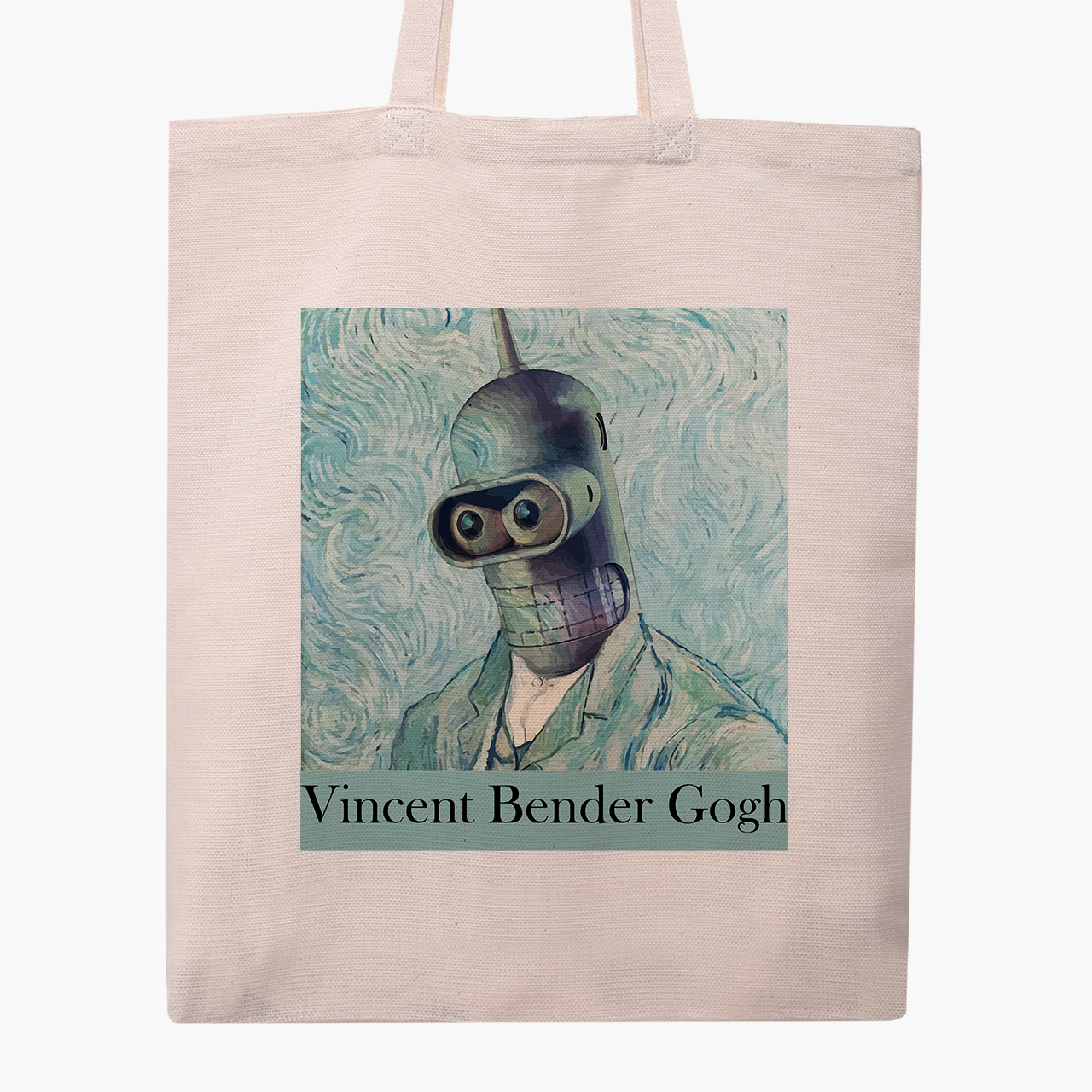 

Эко сумка шоппер Винсент Ван Гог Бендер (Vincent van Gogh Bender) (9227-2956) 41x35 см Бежевый