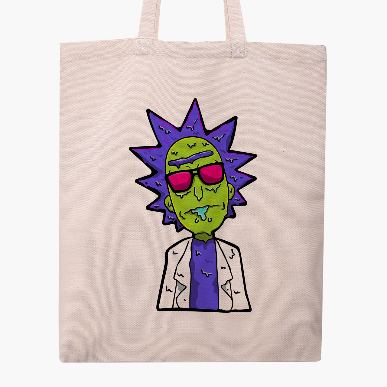 

Эко сумка шоппер Рик Санчез и Морти Смит Рик и Морти (Rick and Morty) (9227-2934) 41x35 см Бежевый