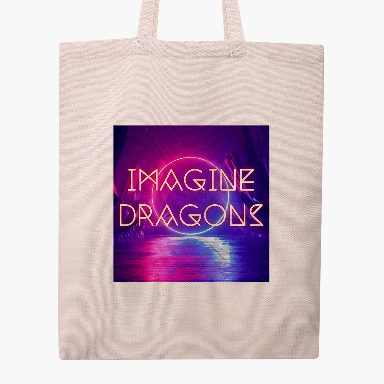 

Эко сумка шоппер Имеджин Драгонс (Imagine Dragons) (9227-2977) 41x35 см Бежевый