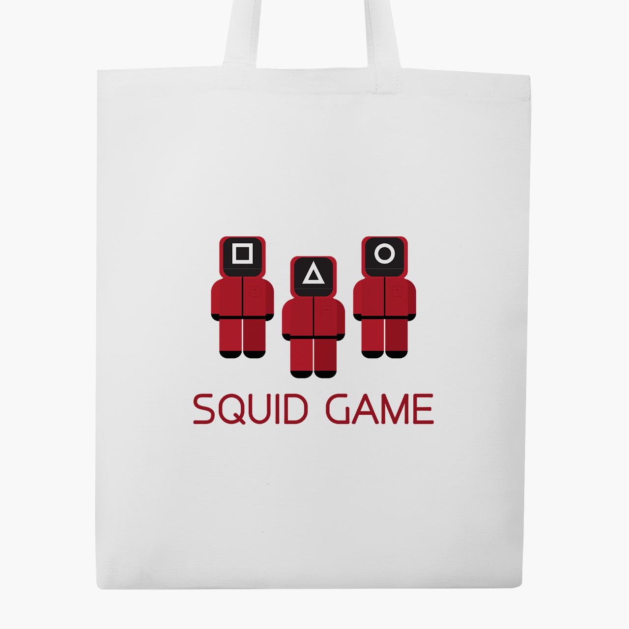 

Эко сумка шоппер Солдаты Игра в кальмара (Squid Game) (9227-3364-4) 41x35 см Белоснежный