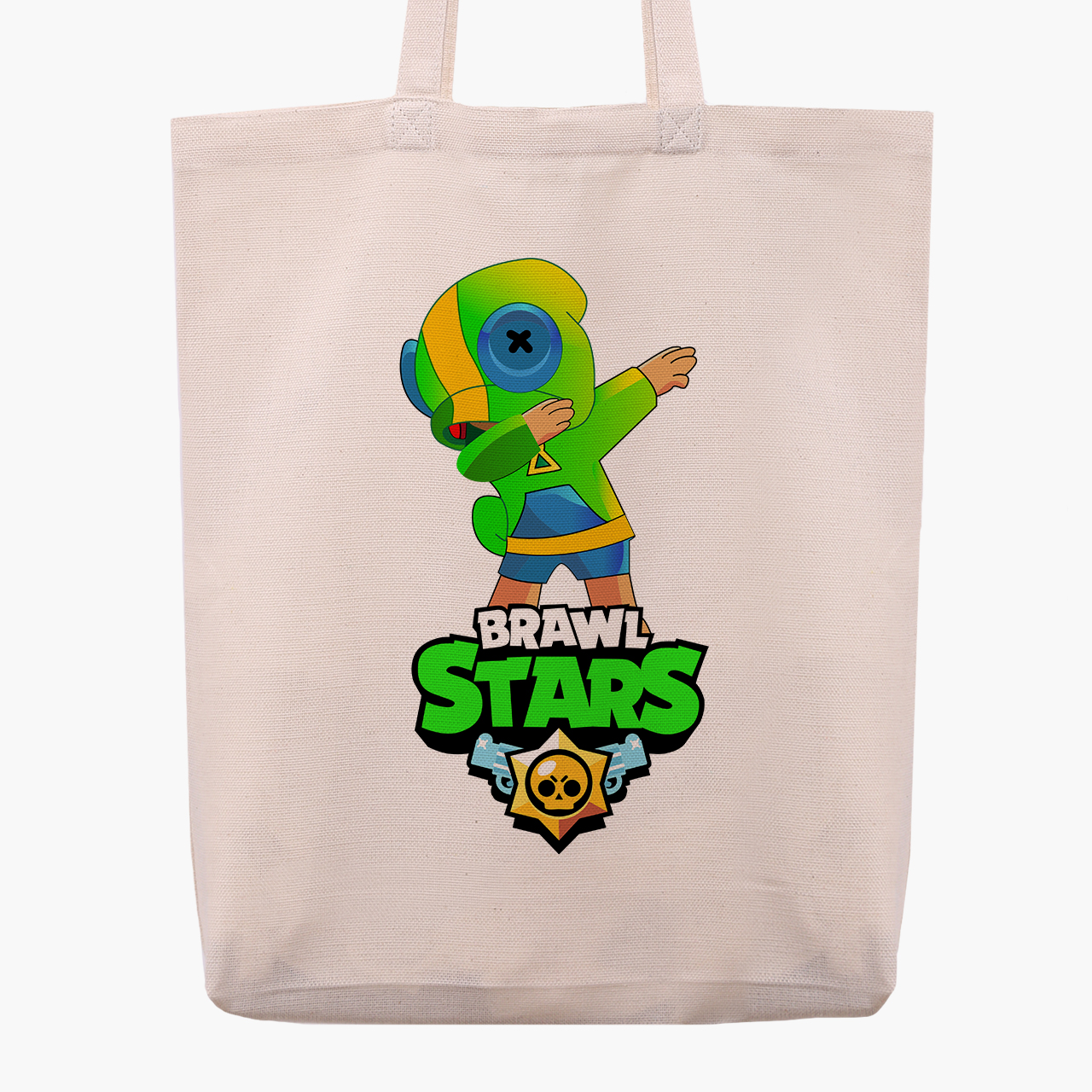 

Эко сумка шоппер Бравл старс (Brawl Stars) (9227-1705) 41x35x8.5 см Бежевый