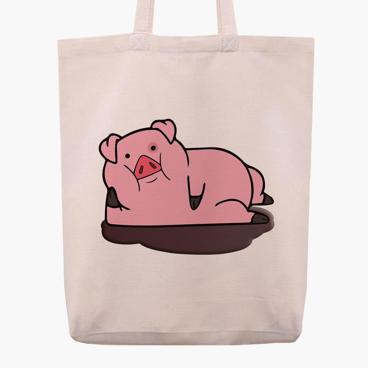 

Эко сумка шоппер Гравити Фолз Пухля (Gravity Falls Waddles) (9227-2626) 41x35x8.5 см Бежевый