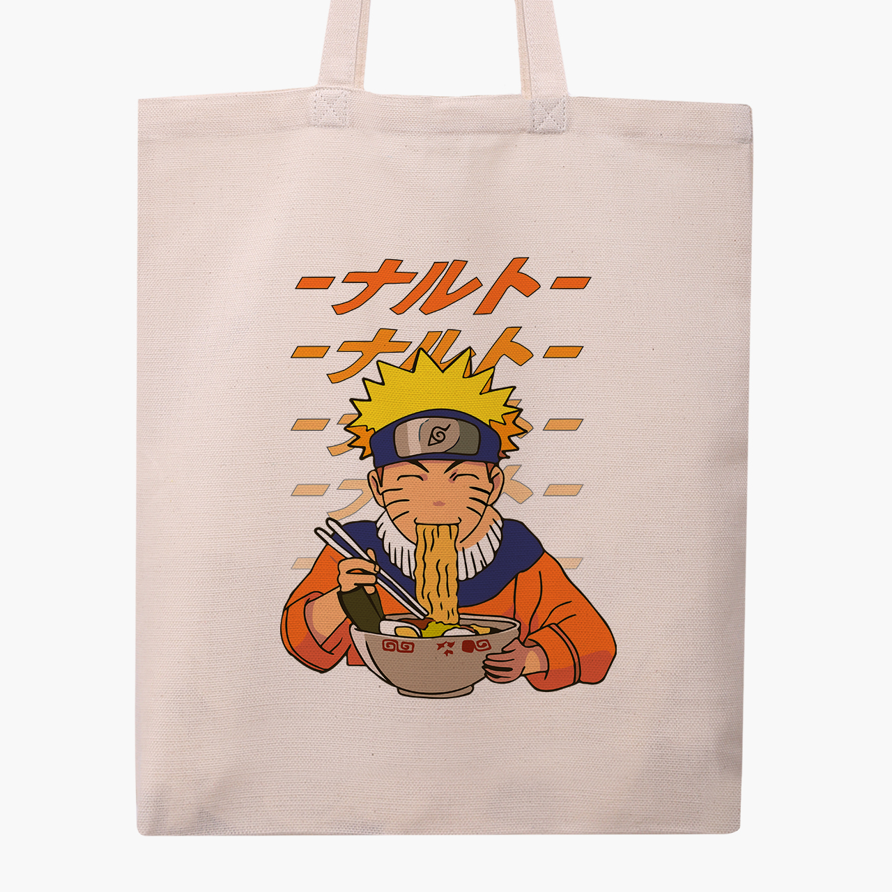 

Эко сумка шоппер Naruto Uzumaki (9227-2818) 41x35 см Бежевый
