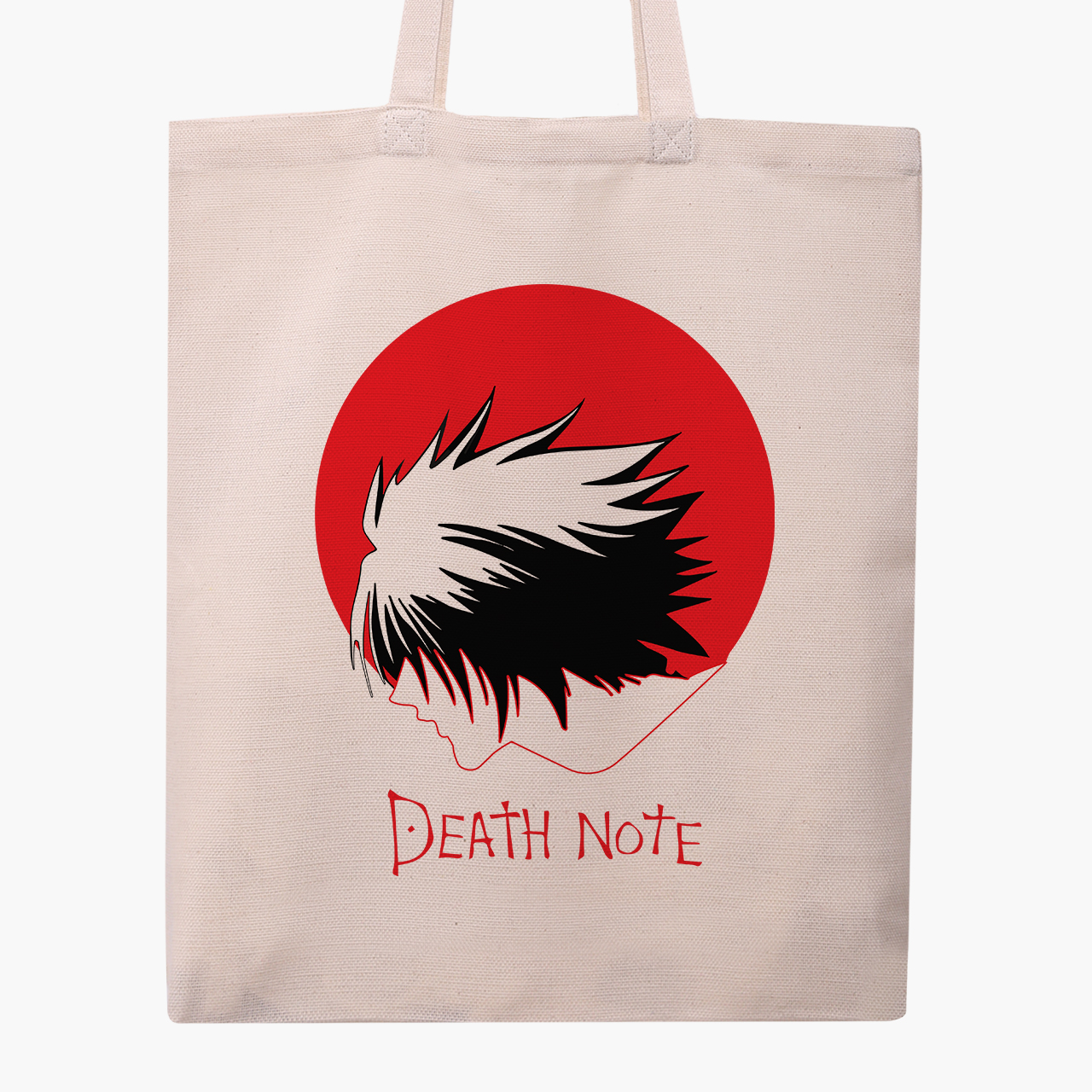 

Эко сумка шоппер Тетрадь смерти Эл Лолайт (Death Note L Lawliet) (9227-2653) 41x35 см Бежевый