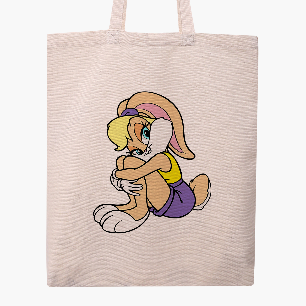 

Эко сумка шоппер Луни Тюнз Лола Банни (Looney Tunes Lola Bunny) (9227-2885) 41x35 см Бежевый