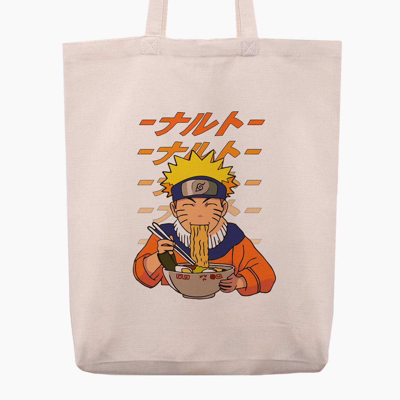 

Эко сумка шоппер Naruto Uzumaki (9227-2818) 41x35x8.5 см Бежевый