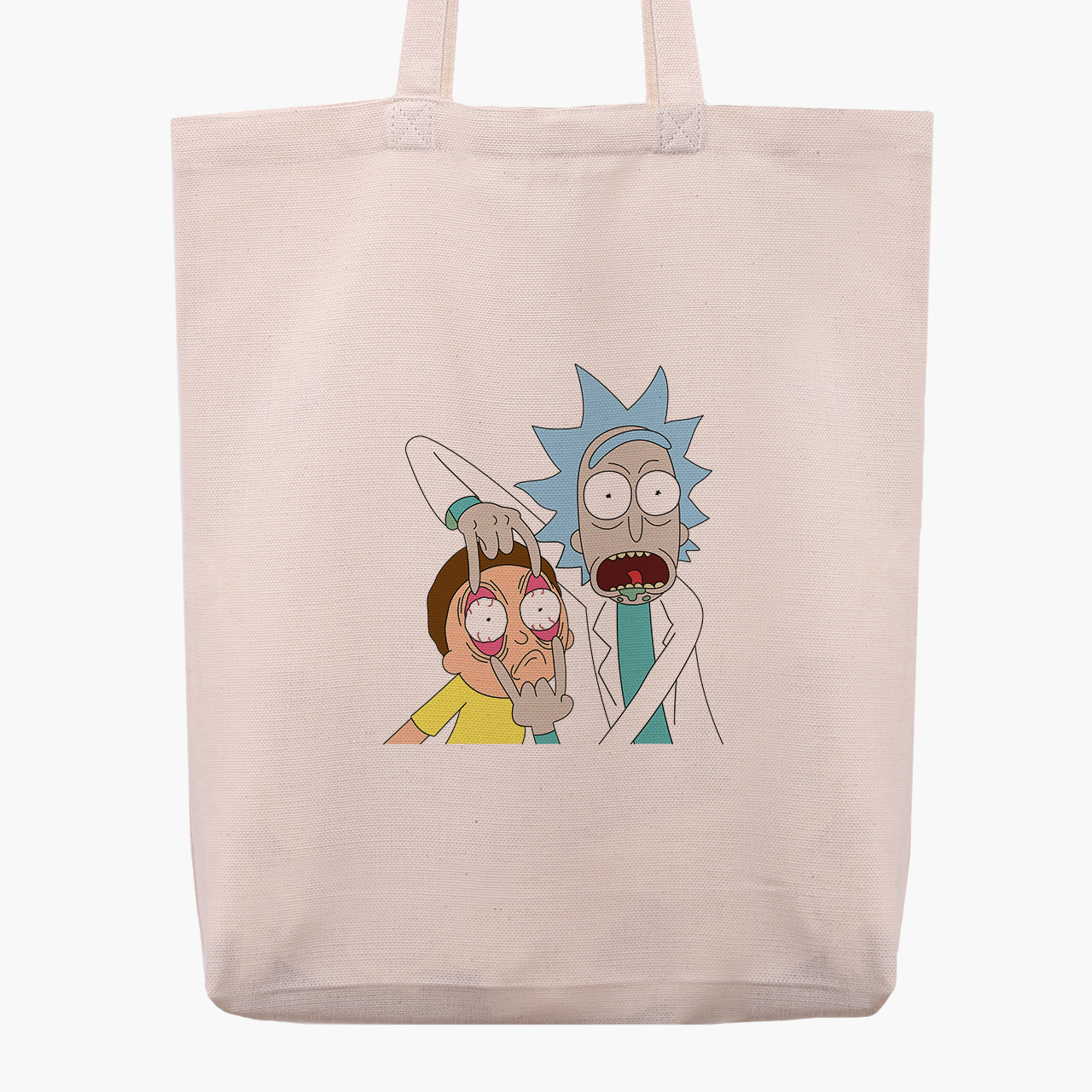 

Эко сумка шоппер Рик и Морти (Rick and Morty) (9227-2082) 41x35x8.5 см Бежевый