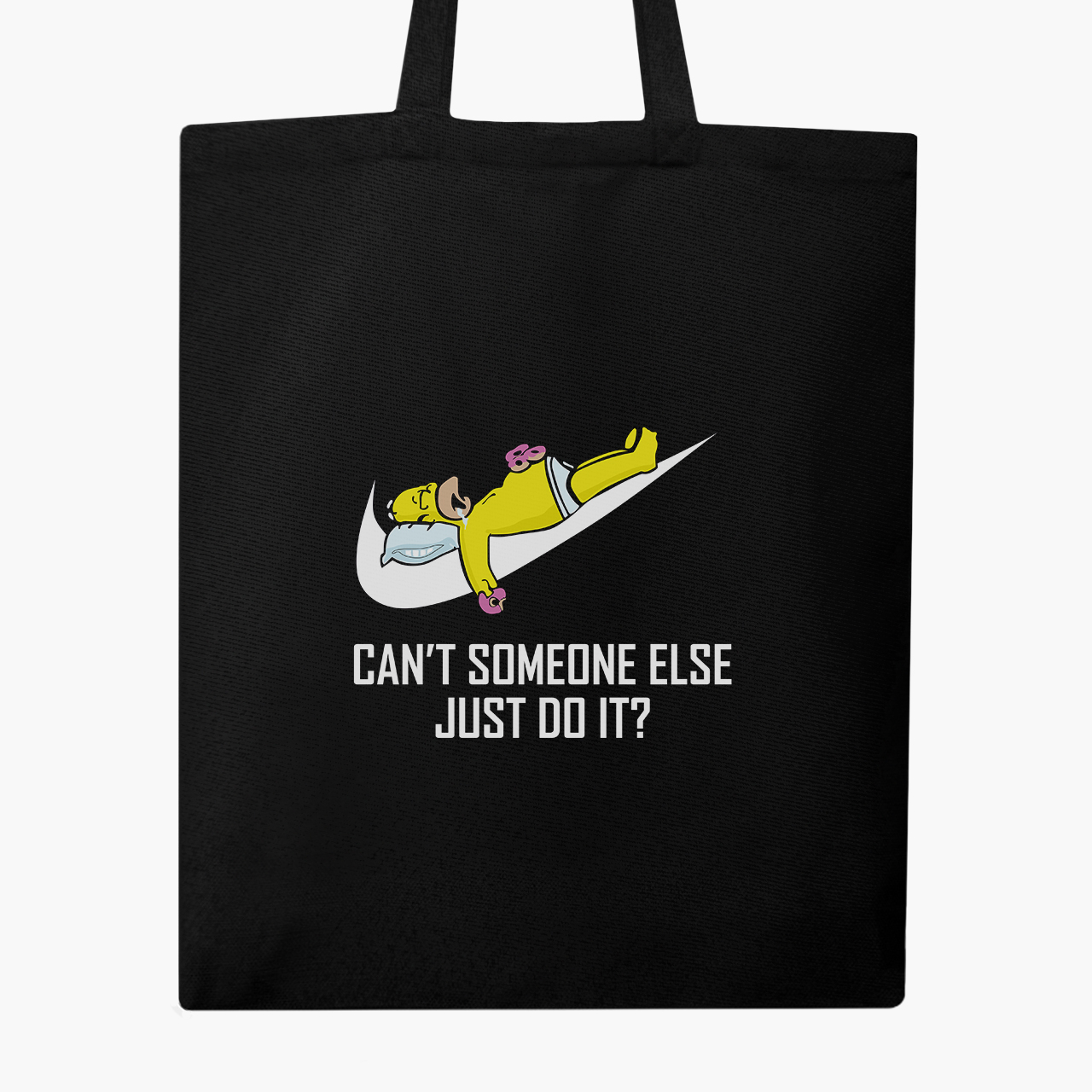 

Эко сумка шоппер Гомер Симпсоны (Homer Simpsons) (9227-2043) 41x35 см Черный
