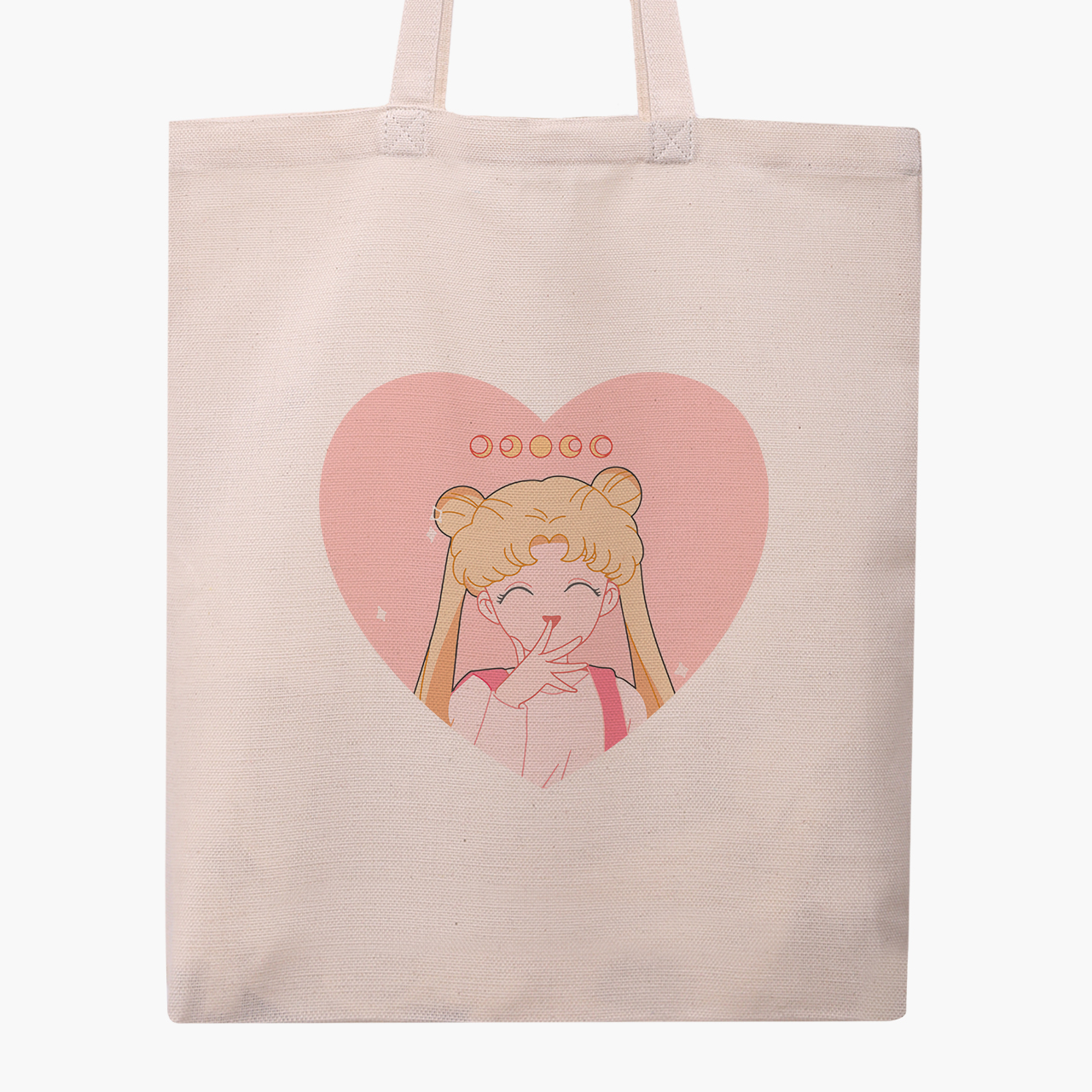 

Эко сумка шоппер Сейлор Мун Луна Кошки (Sailor Moon anime Cats) (9227-2922) 41x35 см Бежевый