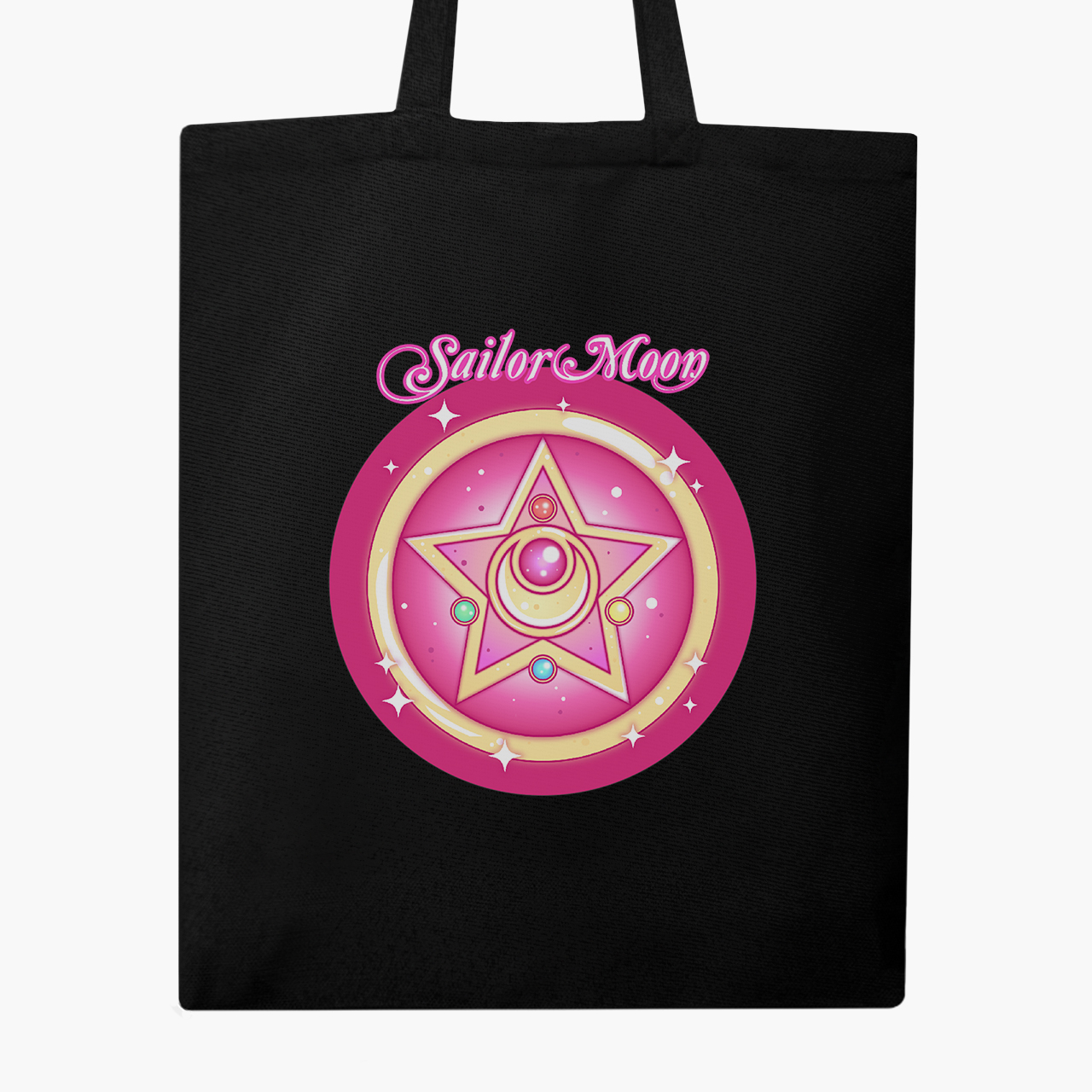 

Эко сумка шоппер Сейлор Мун (Sailor Moon) (9227-2918) 41x35 см Черный