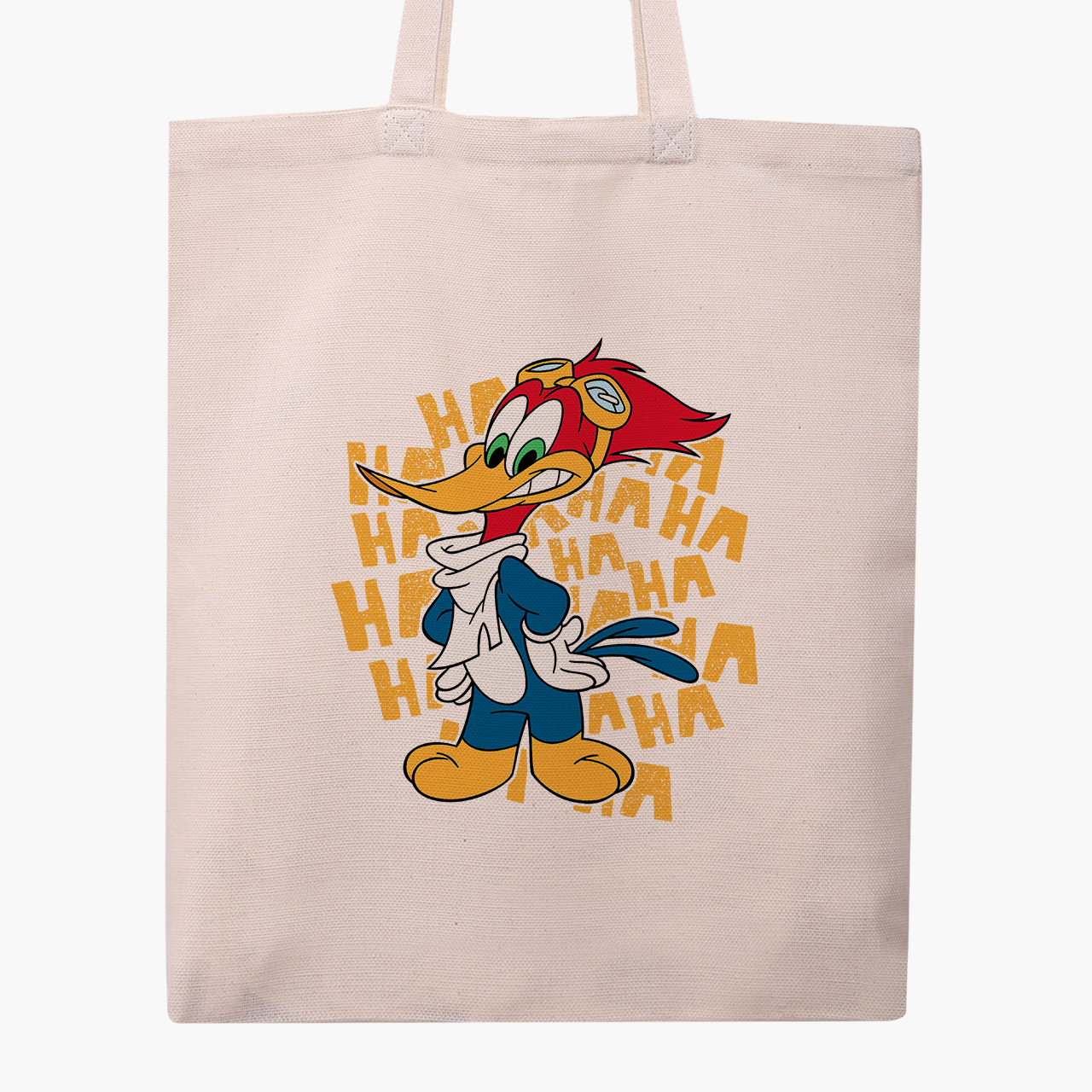 

Эко сумка шоппер Вуди Вудпекер (Woody Woodpecker) (9227-2872) 41x35 см Бежевый