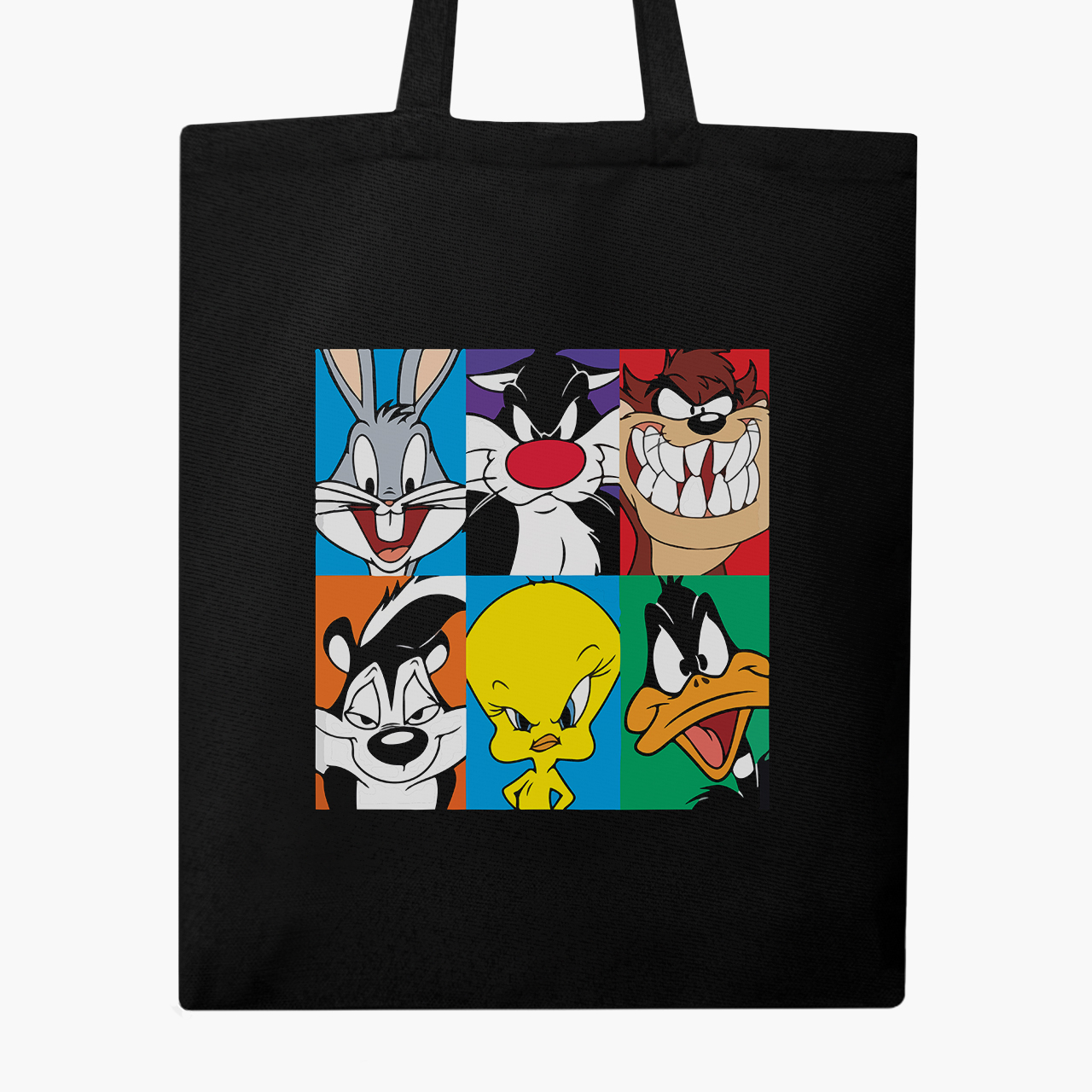 

Эко сумка шоппер Луни Тюнз (Looney Tunes) (9227-2887) 41x35 см Черный