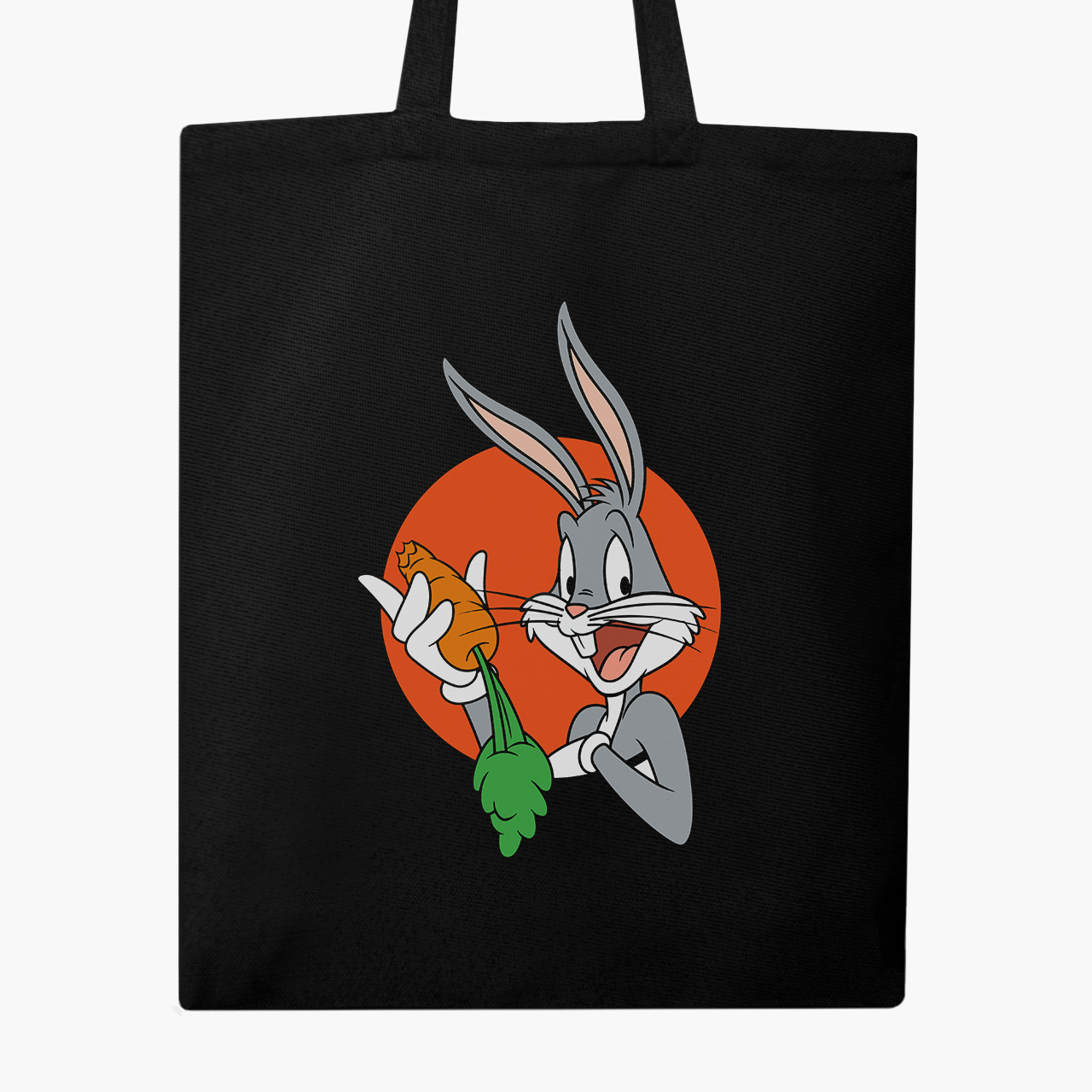 

Эко сумка шоппер Луни Тюнз Багз Банни (Looney Tunes Bugs Bunny) (9227-2886) 41x35 см Черный