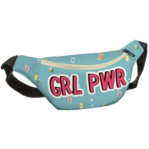 

Сумка бананка BUMBAG GRL PWR Presentville 27х16 см 000174028