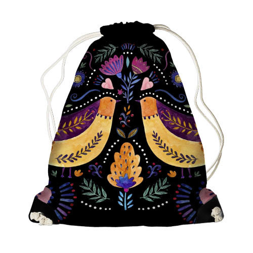 

Рюкзак-мешок MINI Птички Presentville 26х36 см 000172976