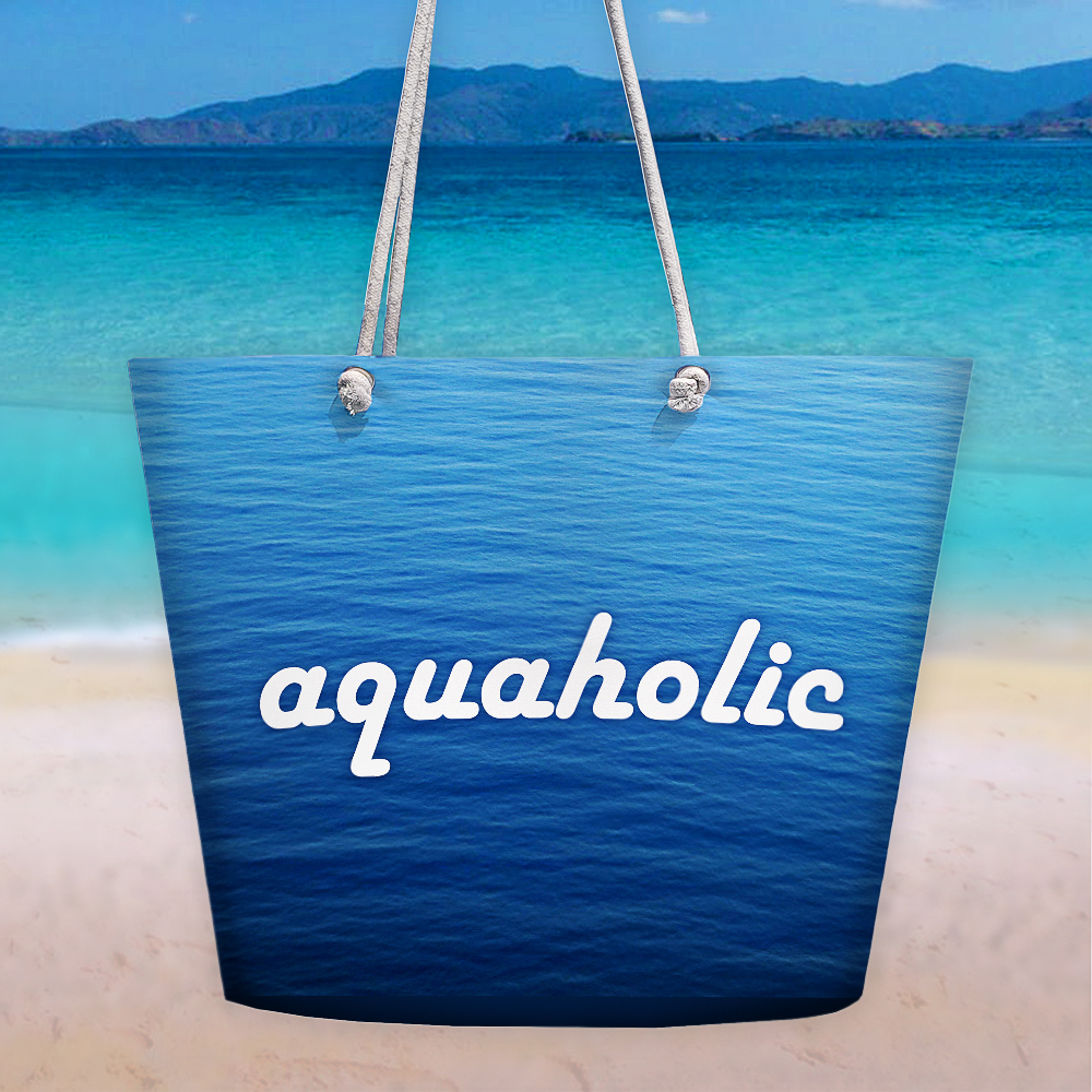 

Пляжная сумка Malibu Aquaholic Presentville 50х36х15 см 000171058