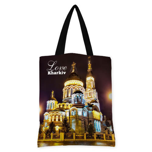 

Сумка женская тканевая Original Love Kharkiv Presentville 40x45 см 000173609