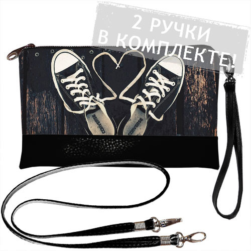 

Клатч через плечо Кеды Presentville 25х15 см 000174962