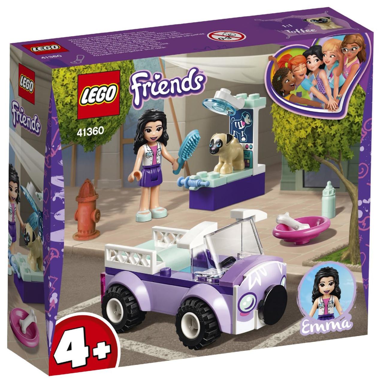 

Lego Friends Передвижная ветклиника Эммы 41360