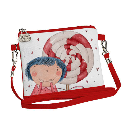 

Сумка для девочки Little fairy Девочка с конфетой Presentville 18х14 см 000176492