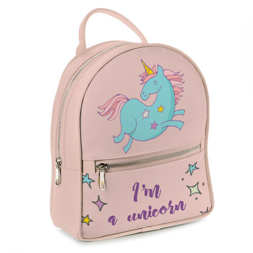 

Городской женский рюкзак Единорог I'm a unicorn Presentville 23х30х7 см 000170000
