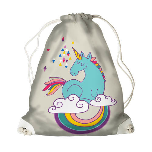 

Рюкзак-мешок MINI Единорог и радуга Presentville 26х36 см 000173048
