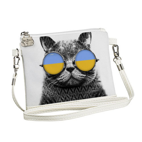 

Сумка для девочки Little fairy Кот в очках Presentville 18х14 см 000176517