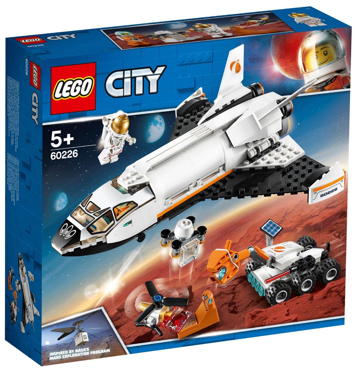 

Lego City Шаттл для исследований Марса 60226