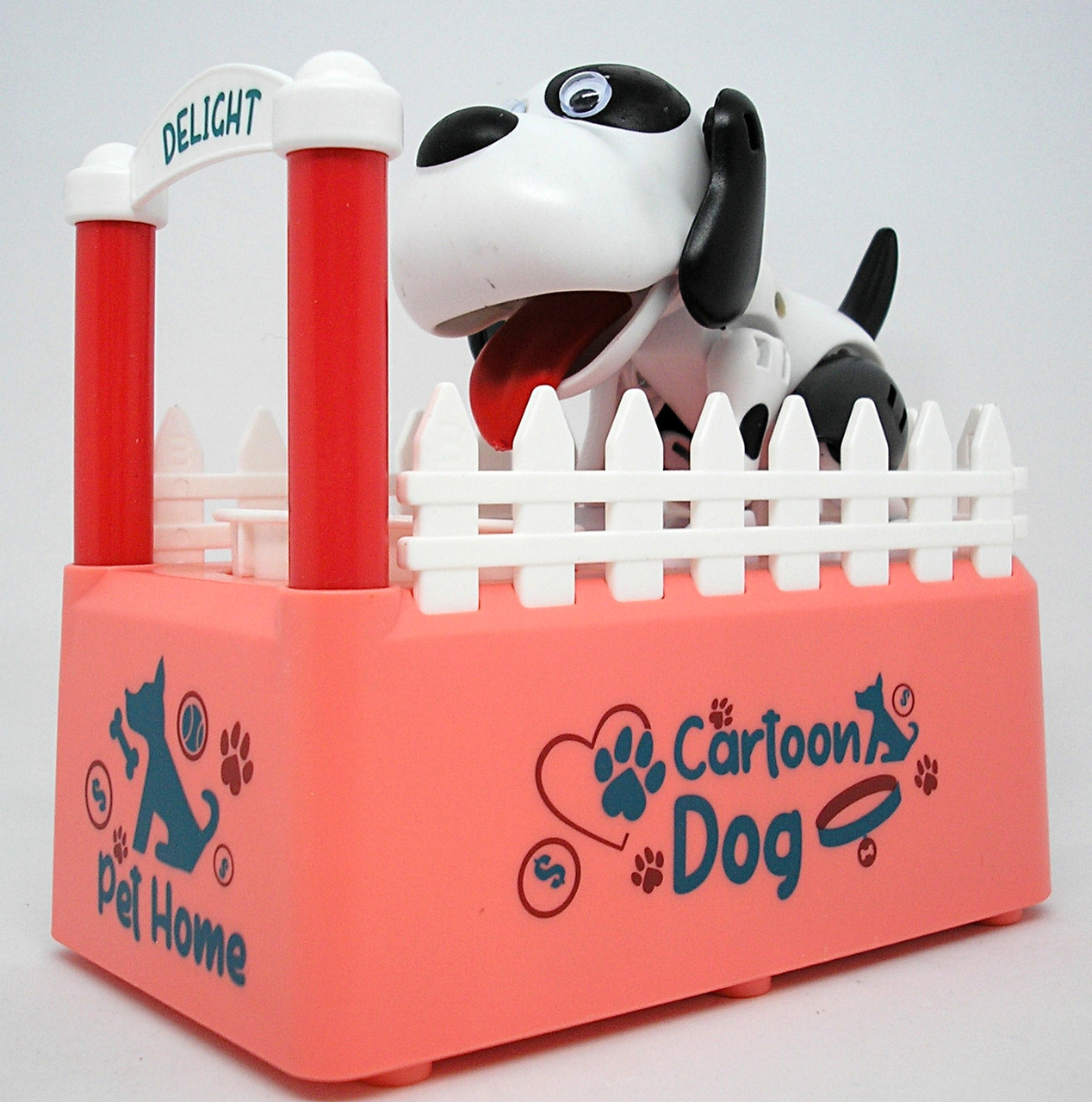 

Копилка интерактивная Голодная собака My Dog Piggy Bank |15*13*8 см| Розовая