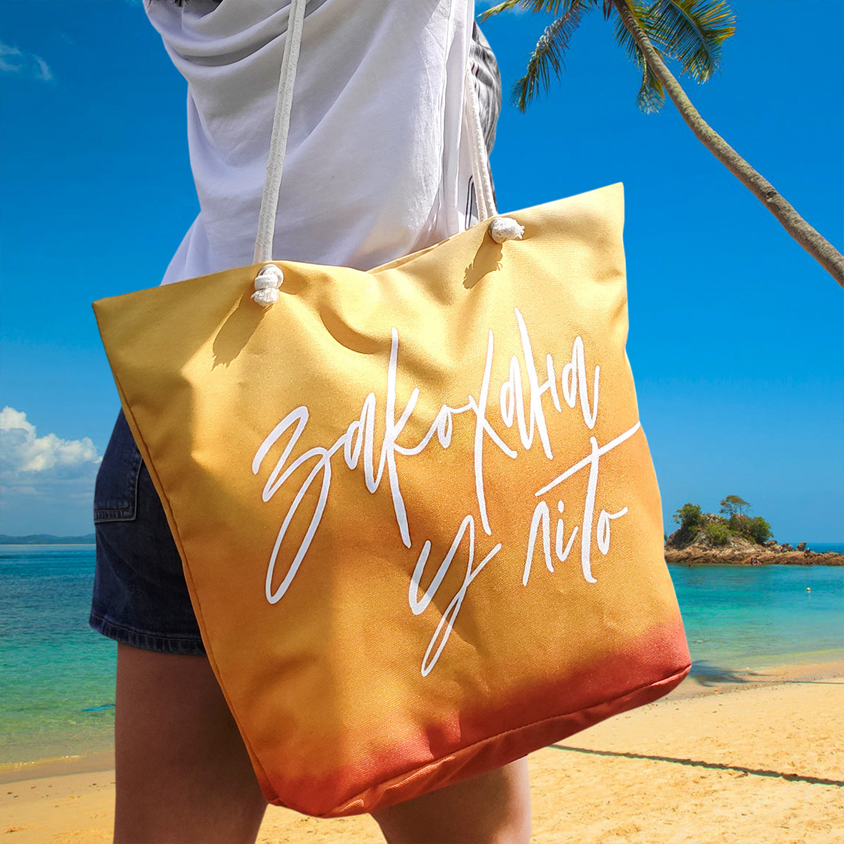 

Пляжная сумка Malibu Закохана у літо Presentville 50х36х15 см 000171066