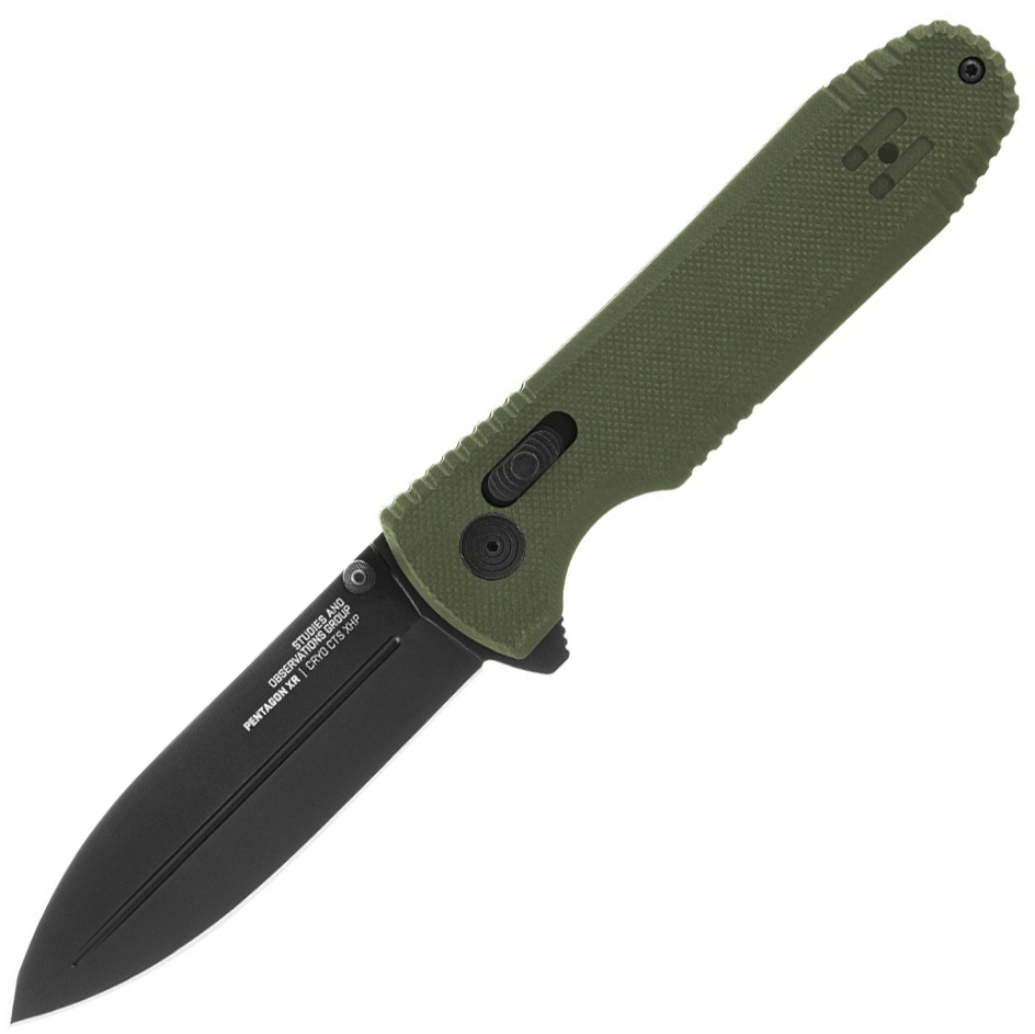 

Нож SOG Pentagon XR OD Green 12-61-02-57
