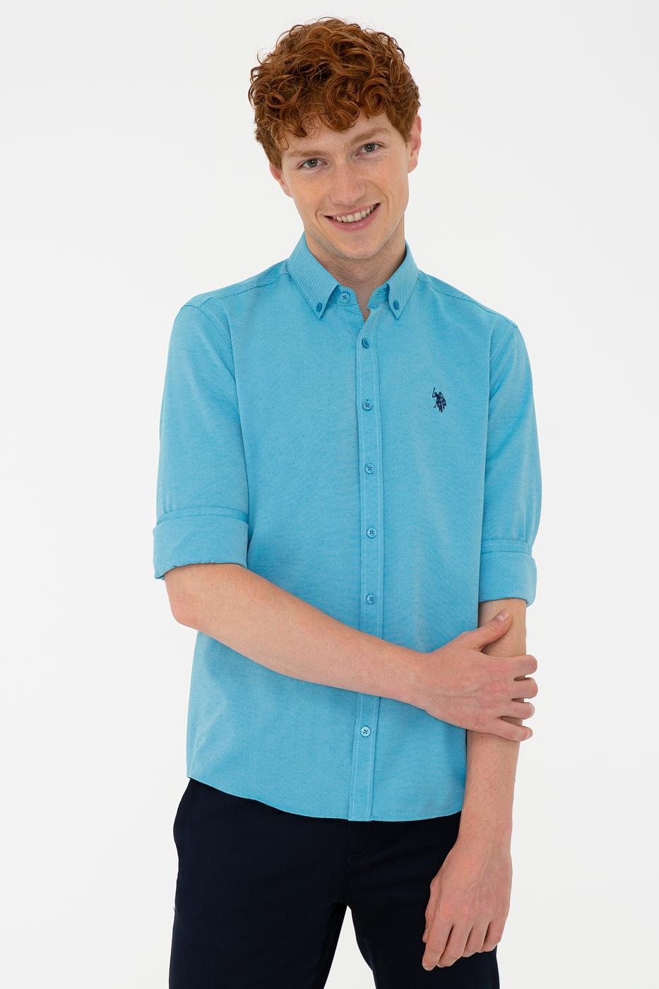 

Рубашка мужская U.S. Polo Assn. Бирюзовый  (1269707 VR102, Рубашка мужская U.S. Polo Assn. Бирюзовый M (1269707 VR102)