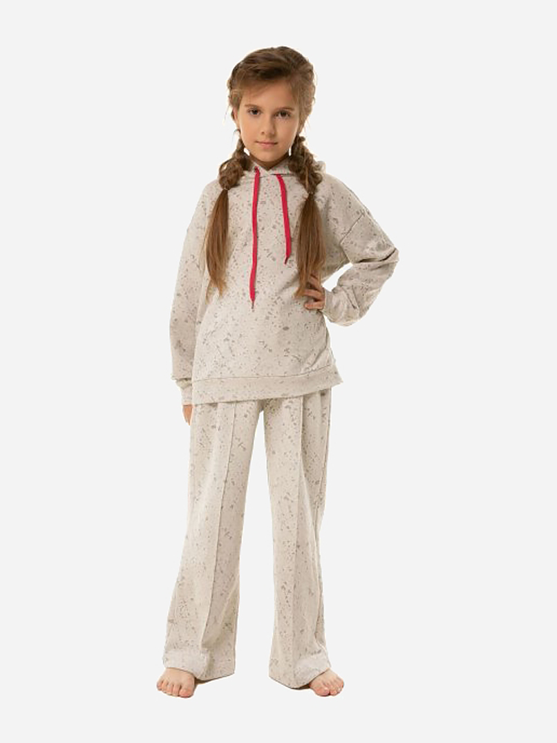 

Костюм (худи + штаны) Yumster Velours YG.21.42.005 158 см Серый