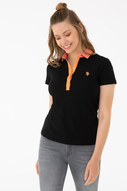 

Поло женское U.S. Polo Assn. Черный  (1273734 VR046, Поло женское U.S. Polo Assn. Черный M (1273734 VR046)