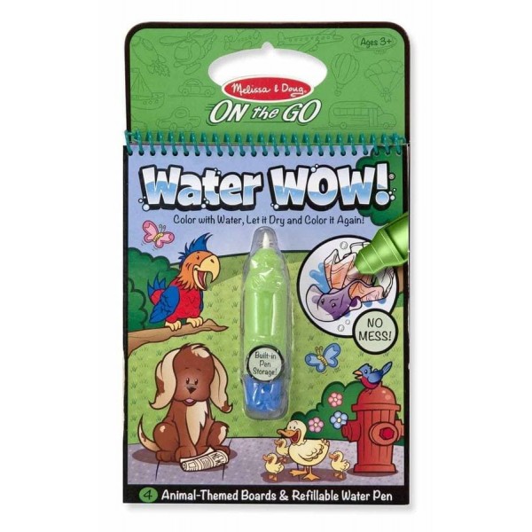 

Волшебная водная раскраска Животные Water WOW! Animals Melissa & Doug