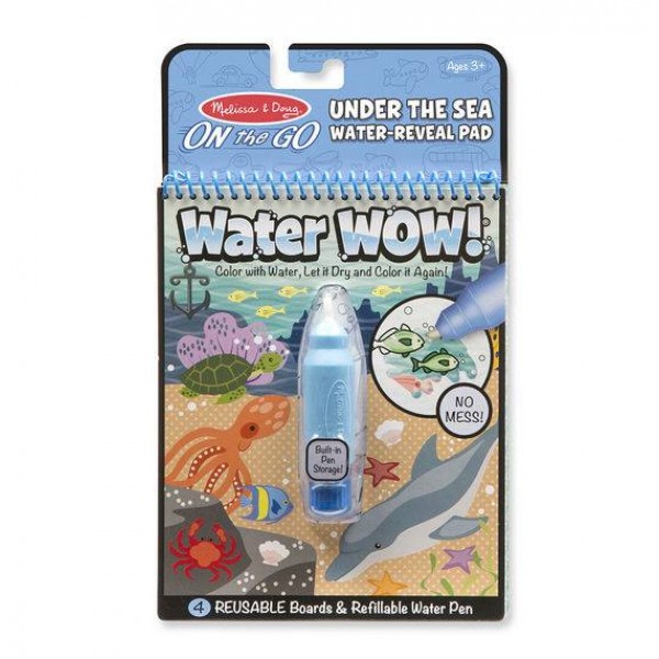 

Волшебная водная раскраска Подводный мир Water WOW! Under the Sea Melissa & Doug
