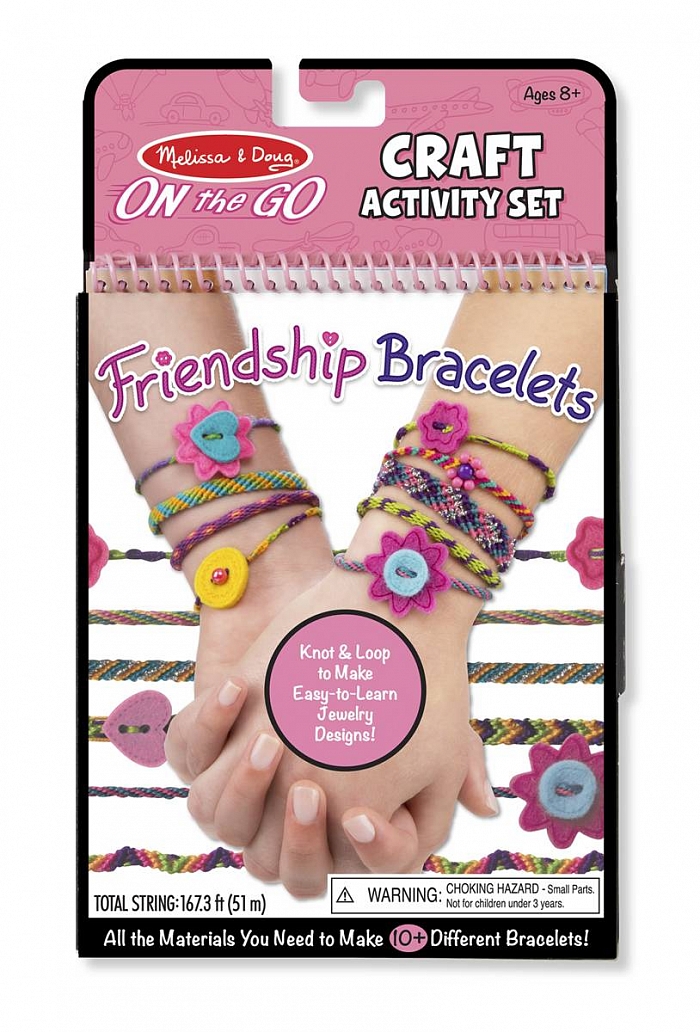 

Мини-набор для творчества Браслеты-фенички Friendship Bracelets Melissa & Doug