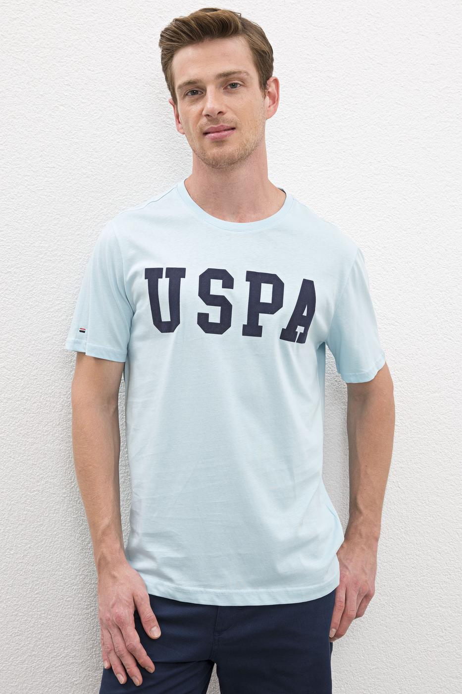

Футболка мужская U.S. Polo Assn. Голубой  (948412 VR007, Футболка мужская U.S. Polo Assn. Голубой XL (948412 VR007)