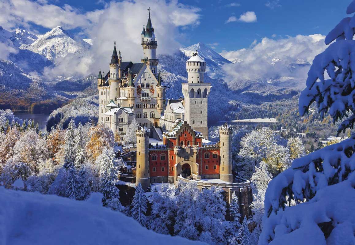 Как выглядят зимой знаменитые замки мира. Держите снежную подборку из Instagram