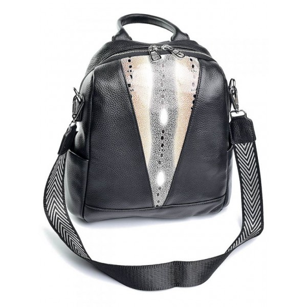 

Рюкзак натуральная кожа Parse XG-8632 Black