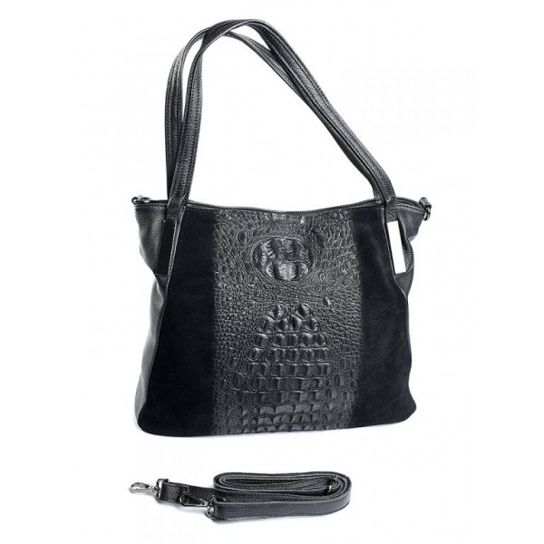 

Сумка женская из натуральной замши Parse 1999-2 Black