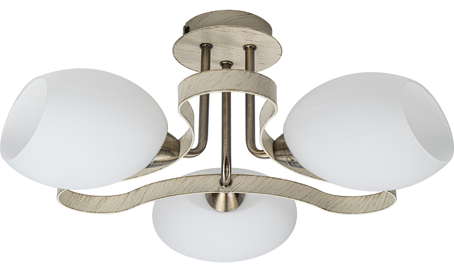 

Люстра Altalusse INL-9210C-13 Antique brass Beige Е14 3х40Вт