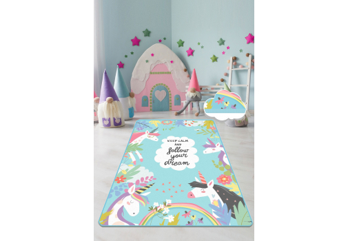 

Коврик в детскую комнату Chilai Home CUTE UNICORN 100*160