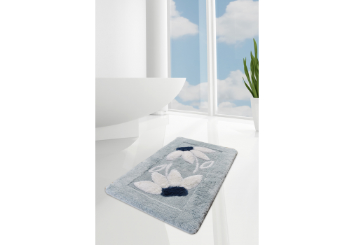 

Коврик для ванной Chilai Home Daisy Mavi 60x100