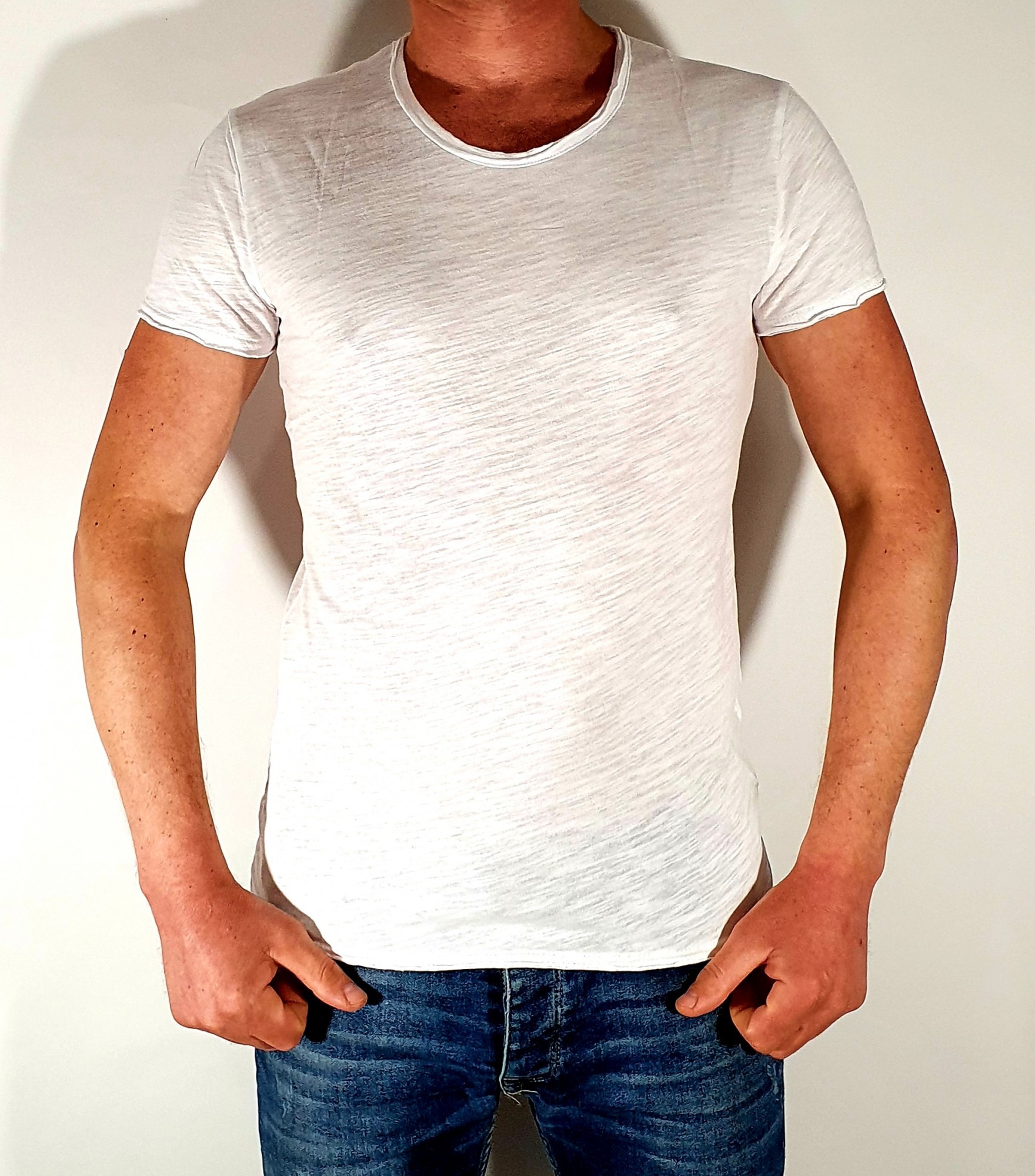 

Футболка мужская Y.TWO JEANS F038 L Белый